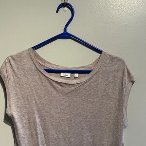 Wilfred Heather Gray Short Sleeve Top